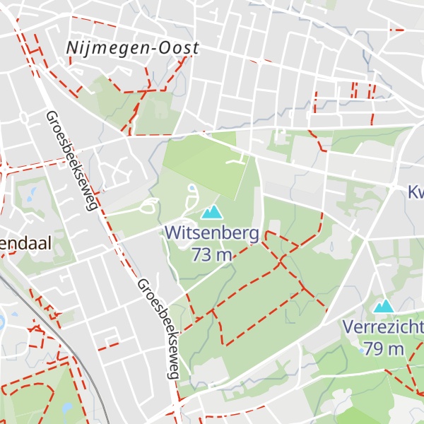 Map of Witsenberg