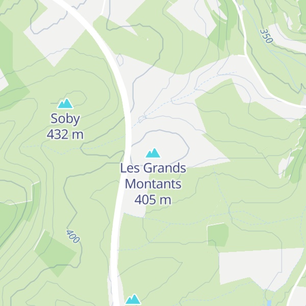 Map of Les Grands Montants