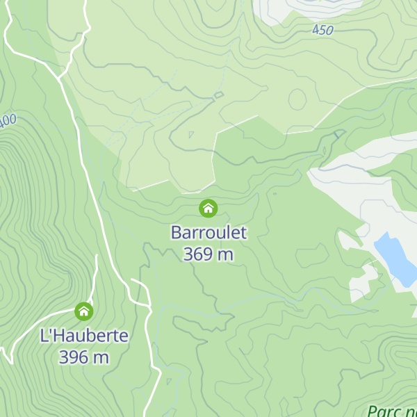 Map of Barroulet