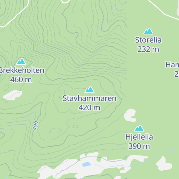 Map of Stavhammaren