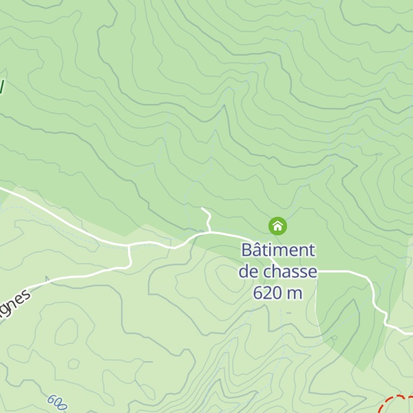 Map of Jas de Marquand