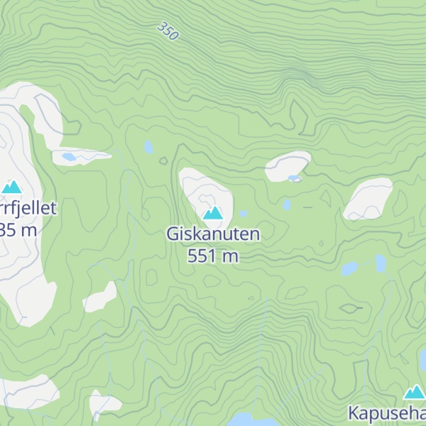 Map of Giskanuten