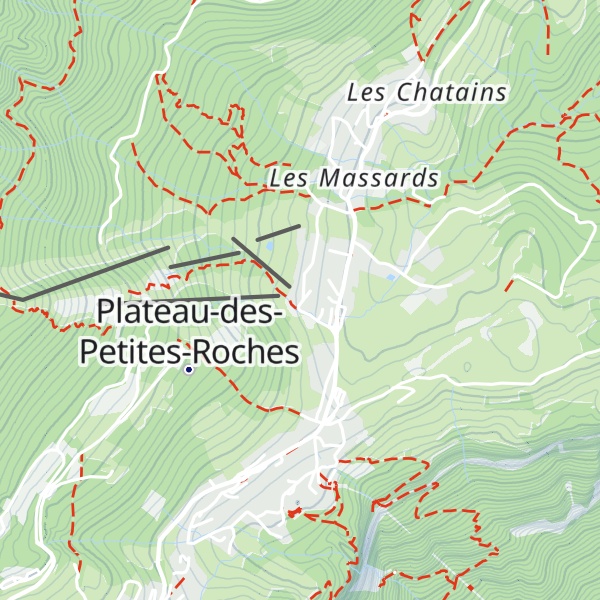 Map of La Grange aux Loups