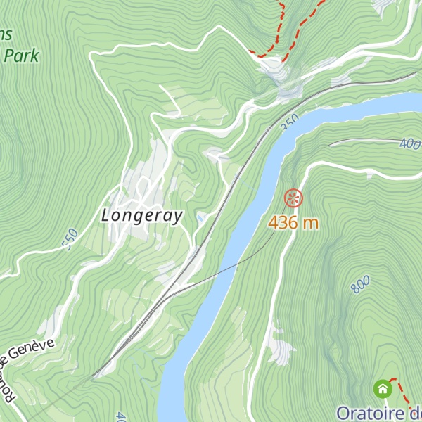 Map of Réseau Drains électropneumatiques