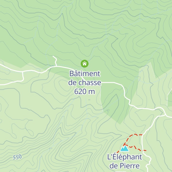 Map of Les Cuillerets