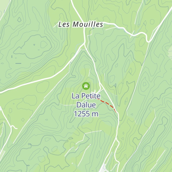 Map of La Petite Dalue