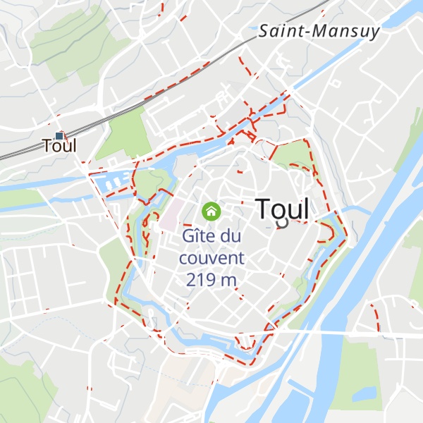 Map of Gîte du couvent