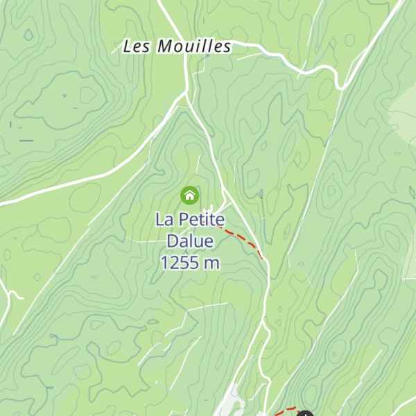 Map of La Dalue