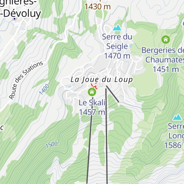 Map of Le Skali