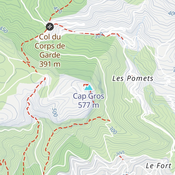 Map of Baou de 4 Auros