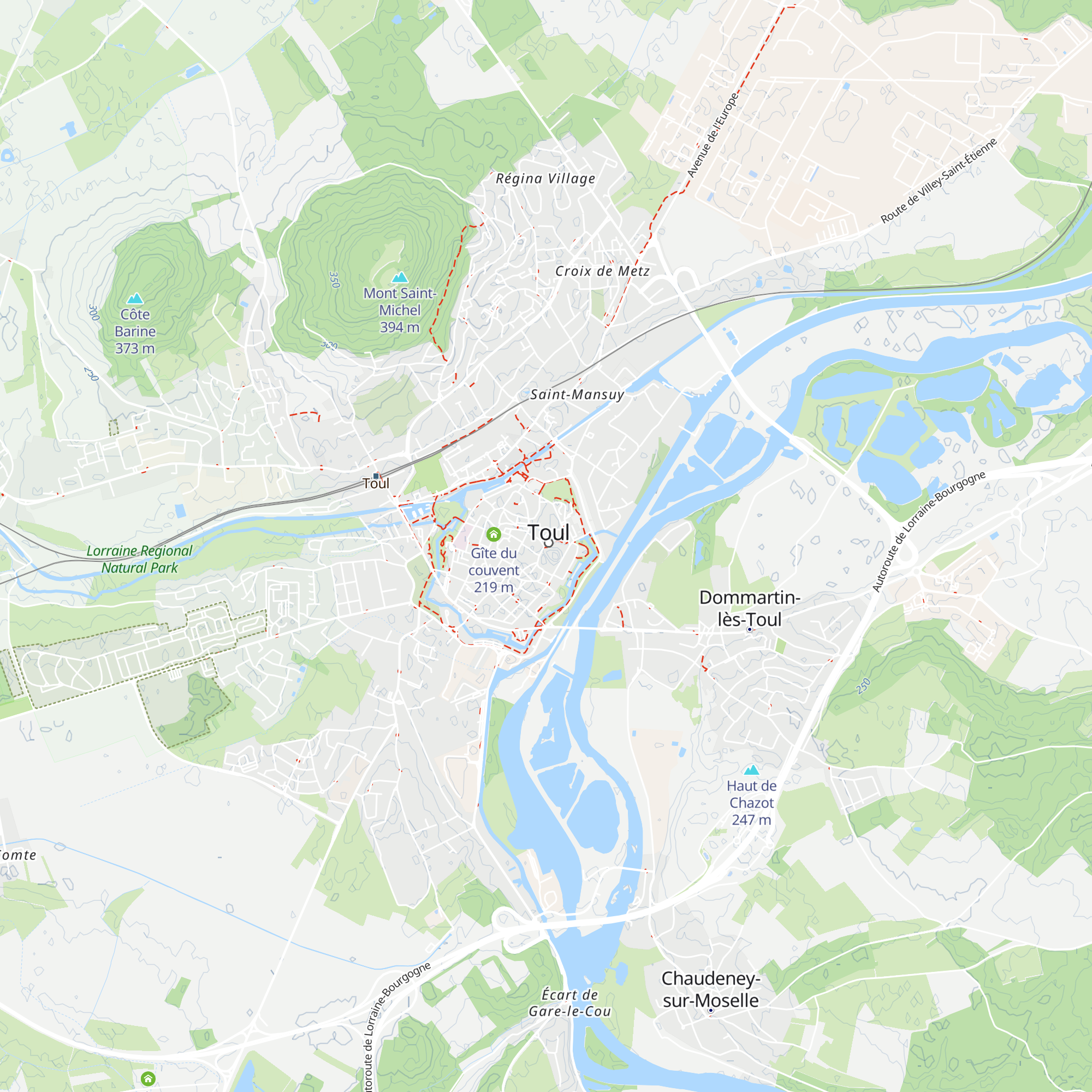 Maison du Tourisme map