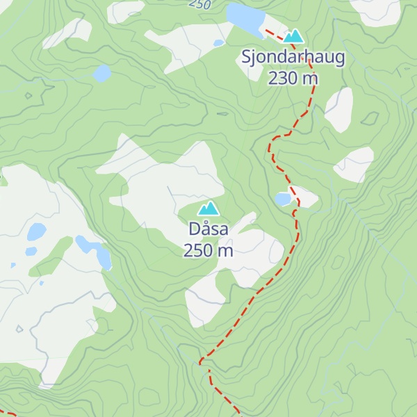 Map of Dåsa
