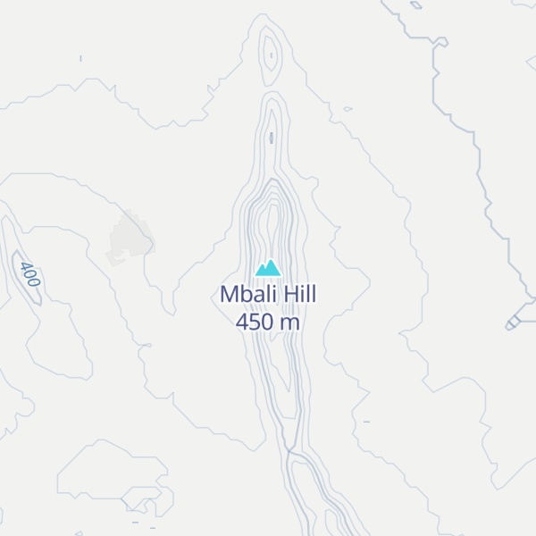 Map of Mbali Hill