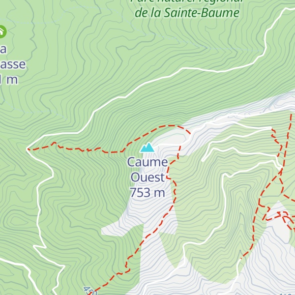 Map of Caume Ouest