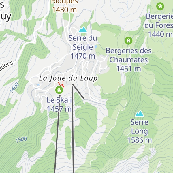Map of L'Étoile