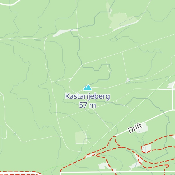 Map of Kastanjeberg