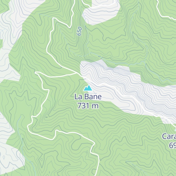 Map of La Bane