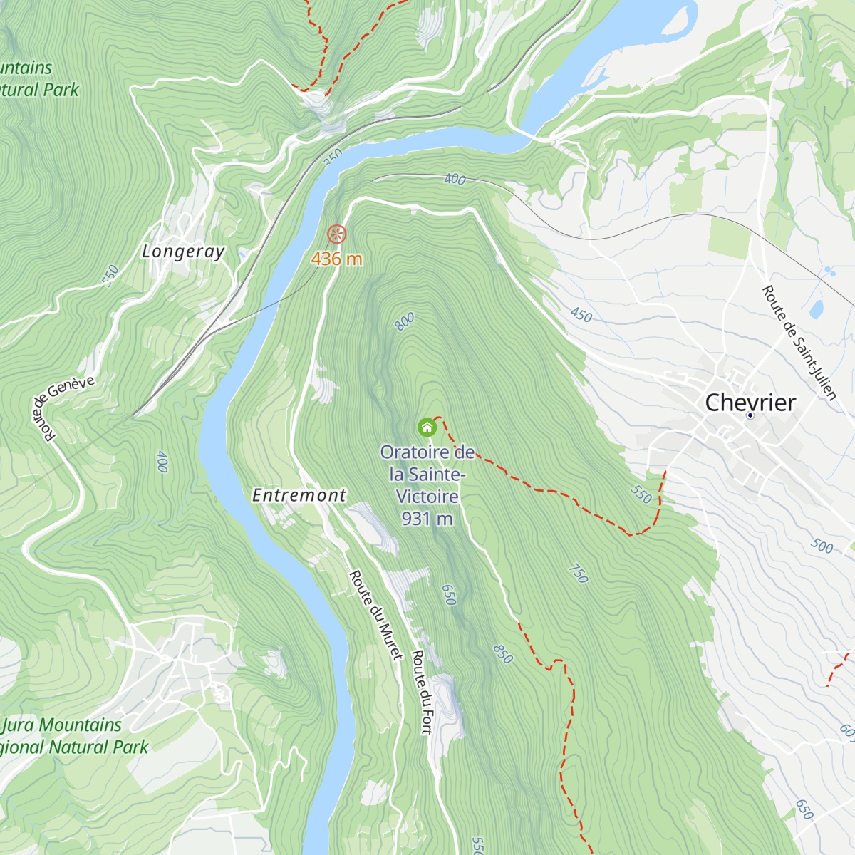 Oratoire de la Sainte-Victoire map