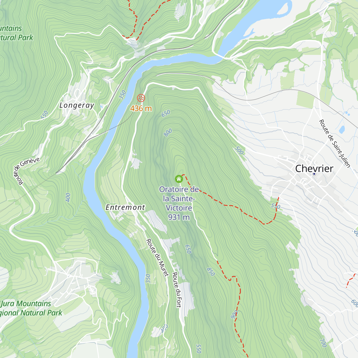 Oratoire de la Sainte-Victoire map