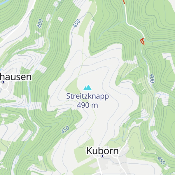 Map of Streitzknapp