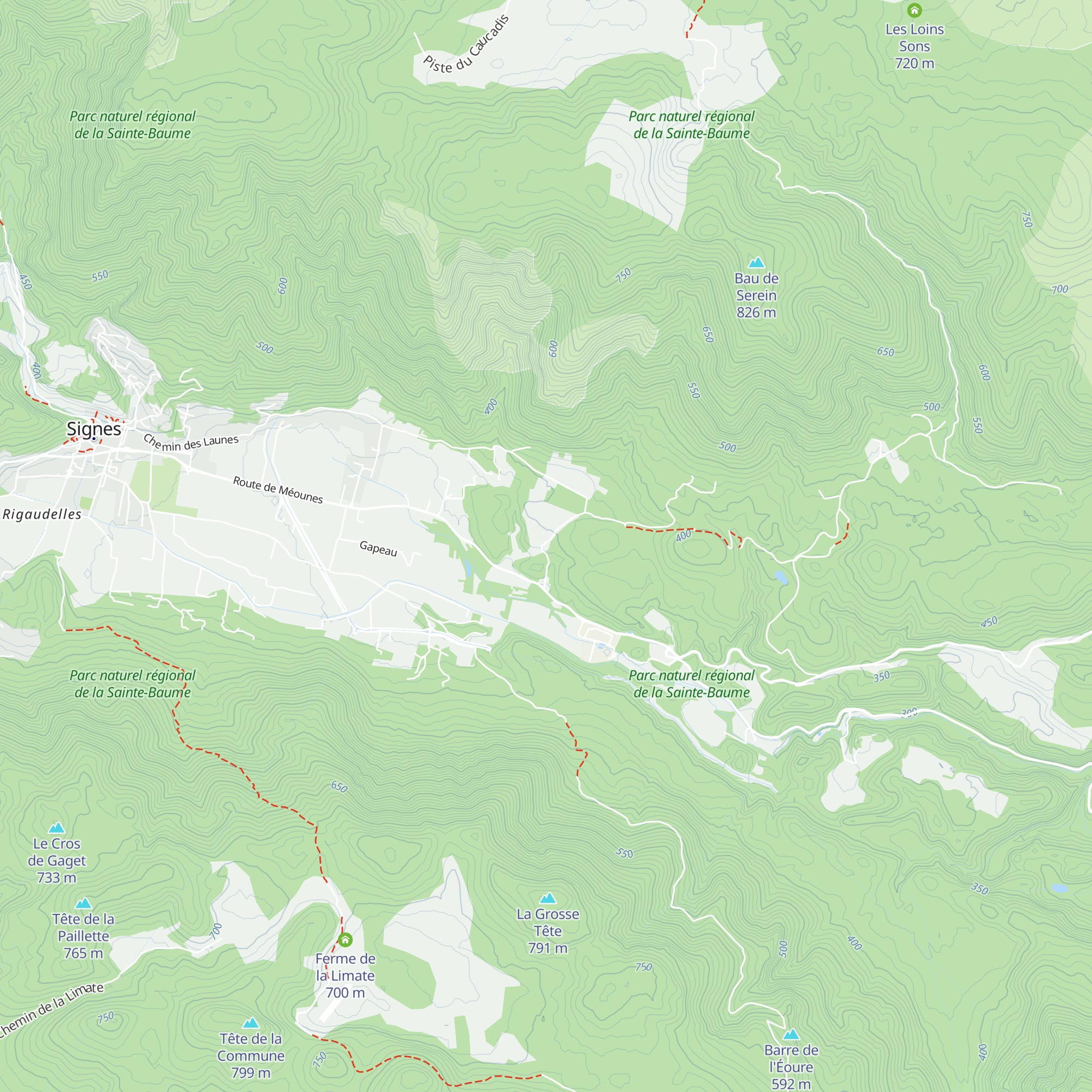 Bastide Neuve map