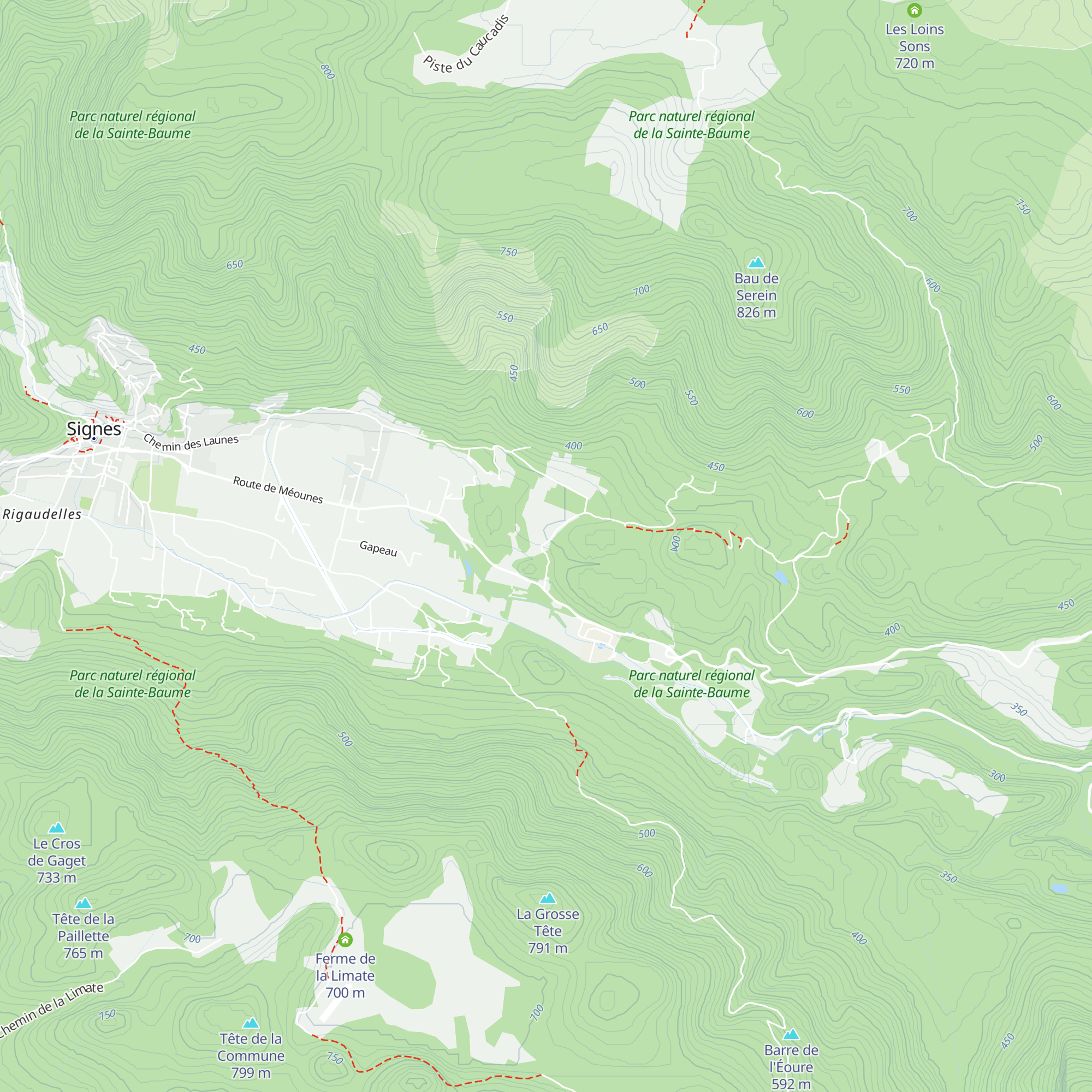 Bastide Neuve map