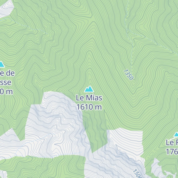 Map of Le Mias