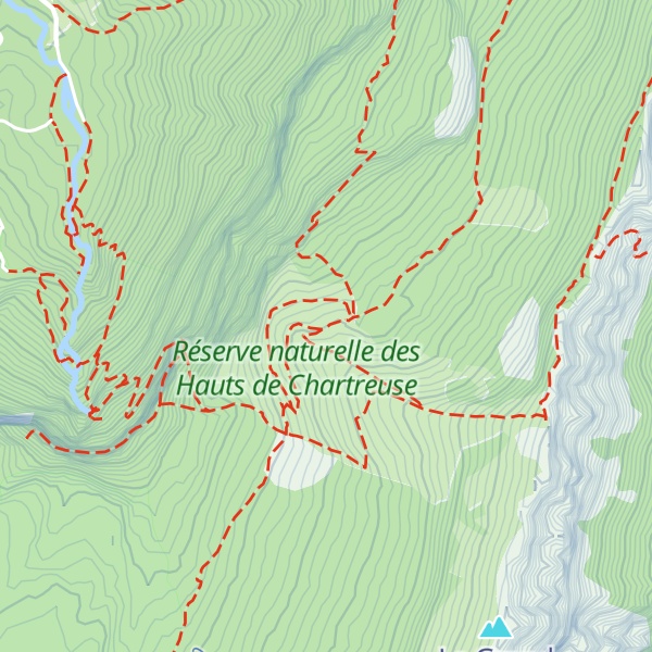 Map of Habert de l'Alpettaz de la Dame