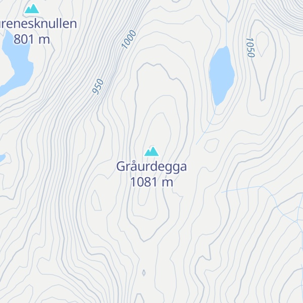 Map of Gråurdegga