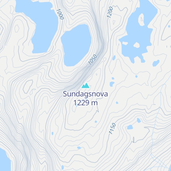 Map of Sundagsnova