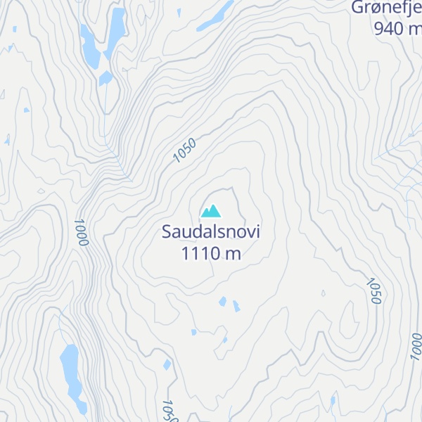 Map of Saudalsnovi