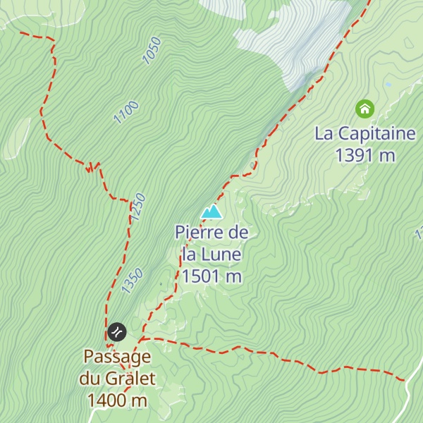 Map of Pierre de la Lune