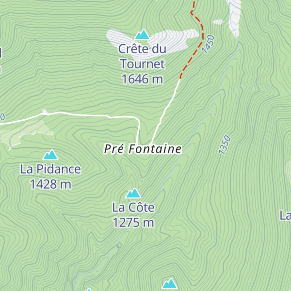 Map of Gîte Retrouvance "les Sauvas"