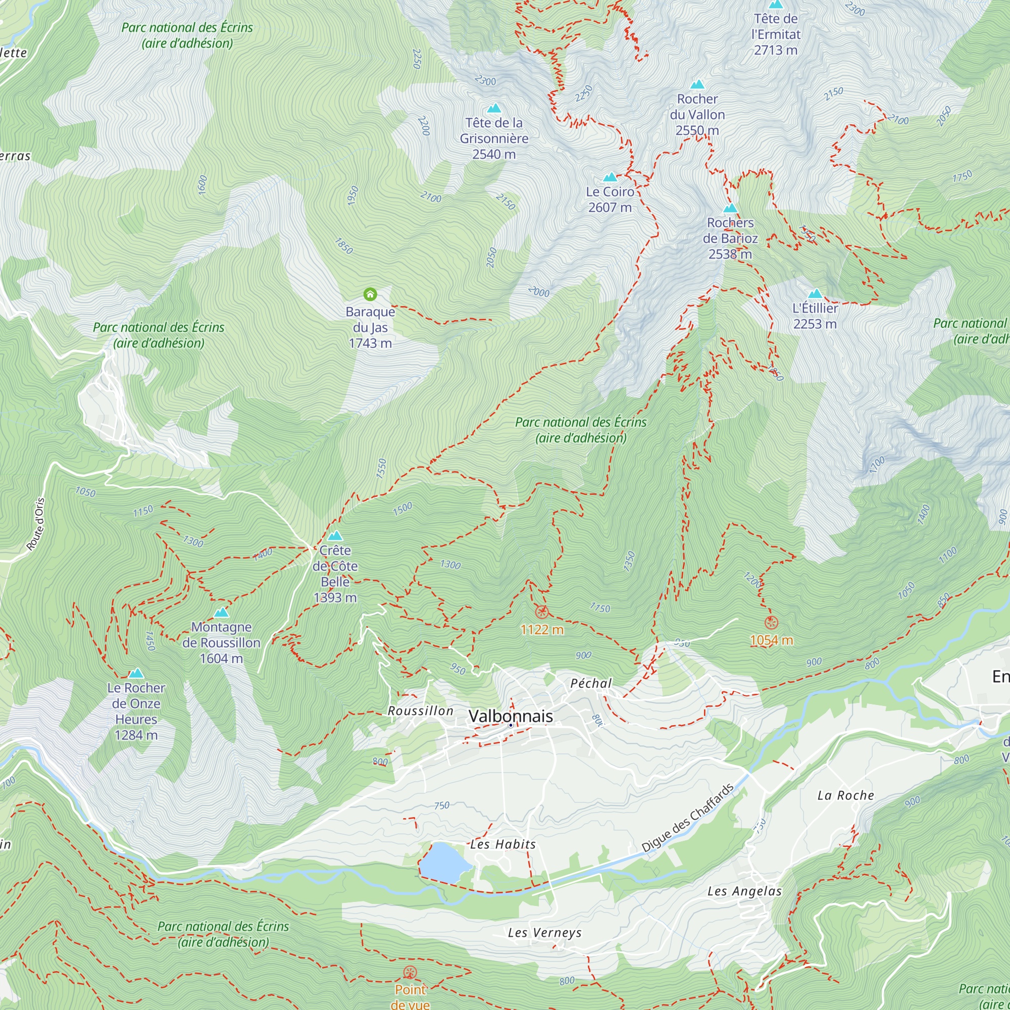Cabane de Côte-Belle map