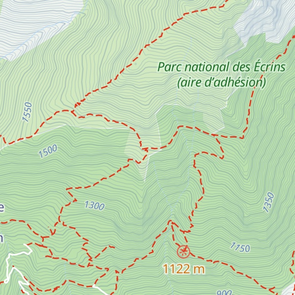 Map of Cabane de Côte-Belle