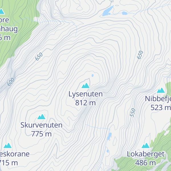 Map of Lysenuten