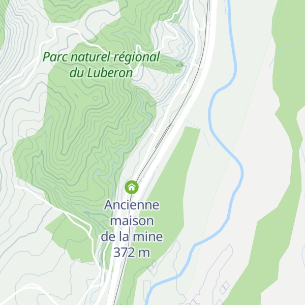 Map of Ancienne gare de Lurs