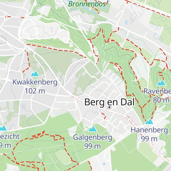 Map of Zonnenheuvel