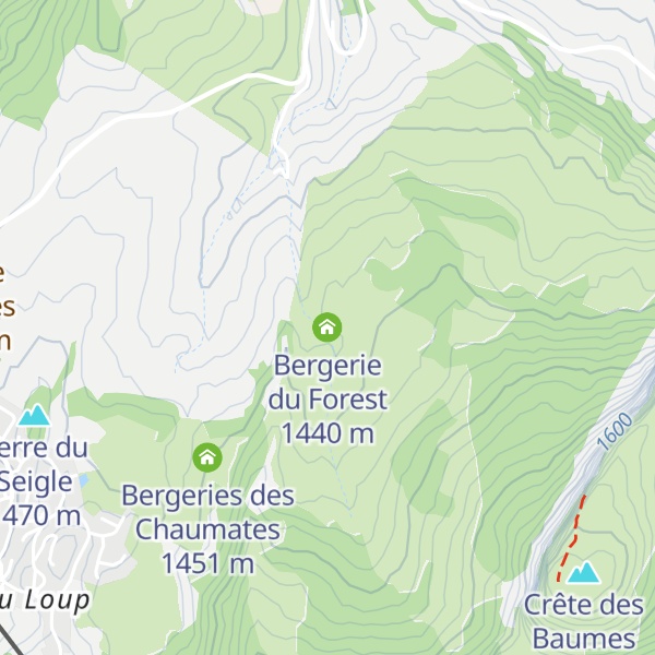 Map of Bergerie du Forest