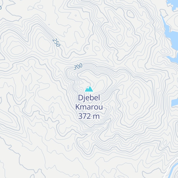 Map of Djebel Kmarou