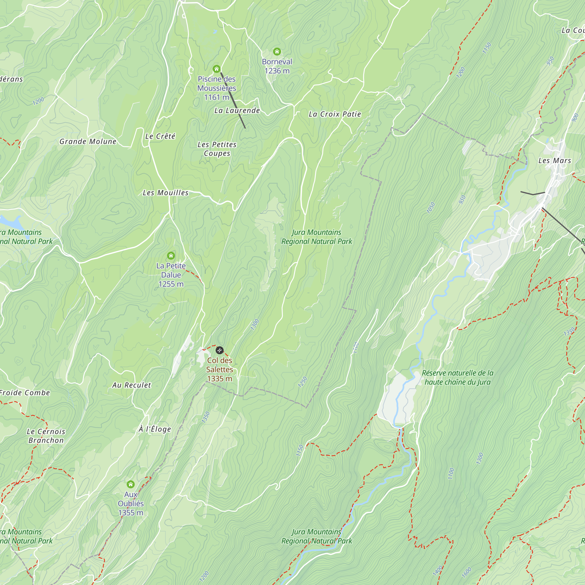 La Guienette map