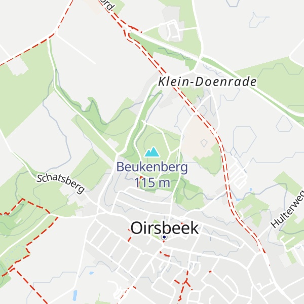 Map of Beukenberg