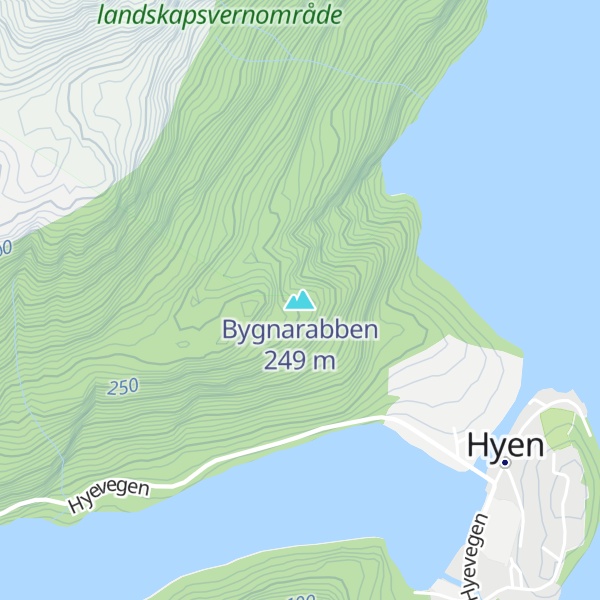 Map of Bygnarabben