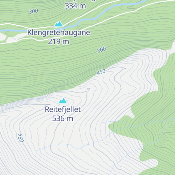 Map of Lidafjellet