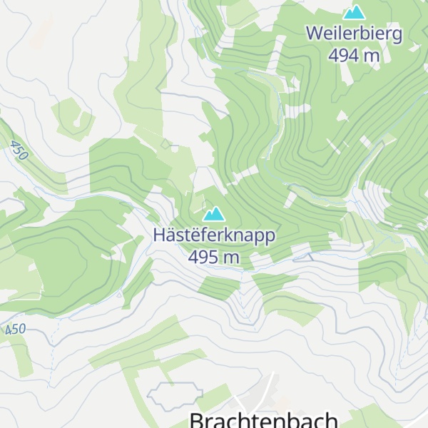 Map of Hästëferknapp
