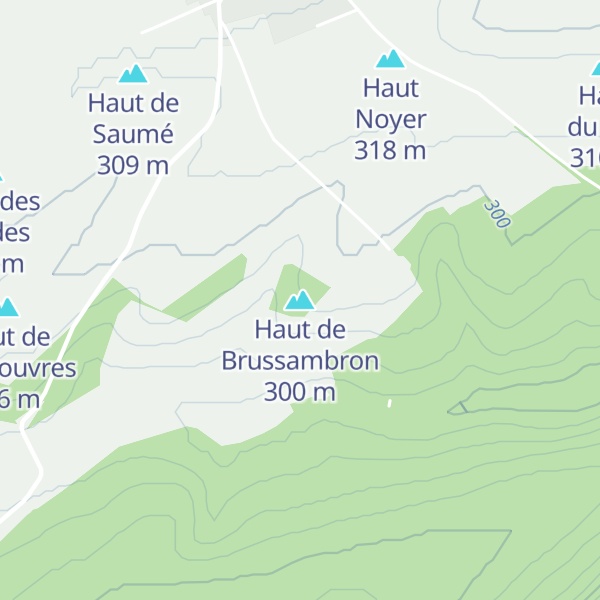 Map of Haut de Brussambron