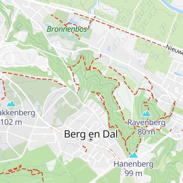 Map of Boterberg