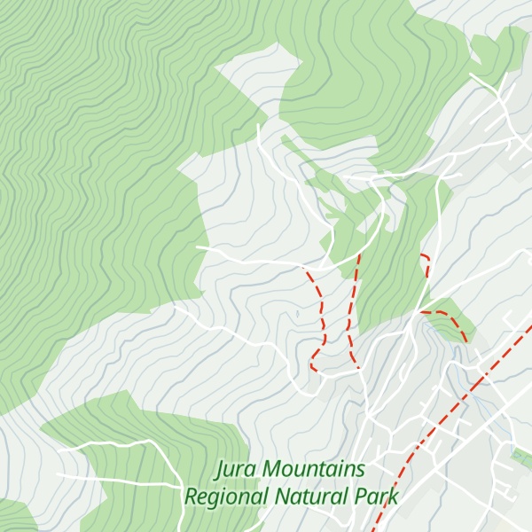 Map of Le Mont