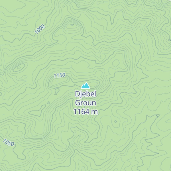 Map of Djebel Groun