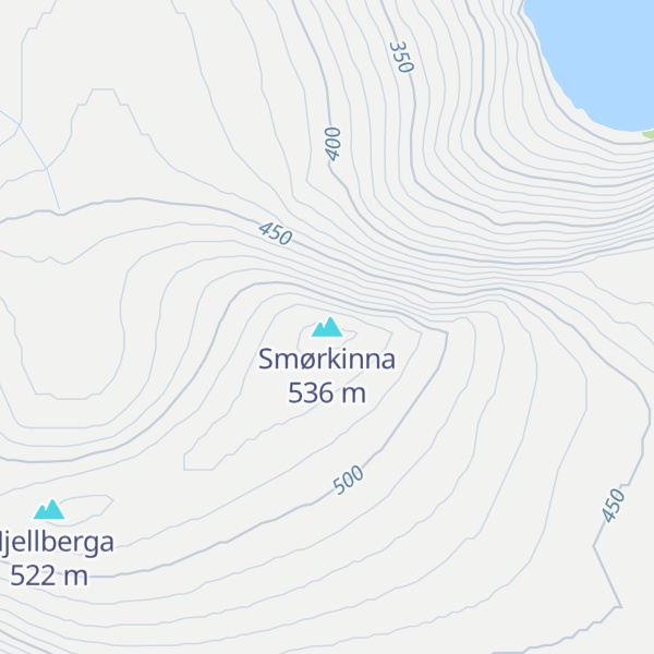 Map of Smørkinna
